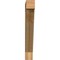 Ekena Millwork Traditional Block Rough Sawn Bracket, Western Red Cedar, 6"W x 38"D x 44"H BKT06X38X44TRA05RWR - alternate 4